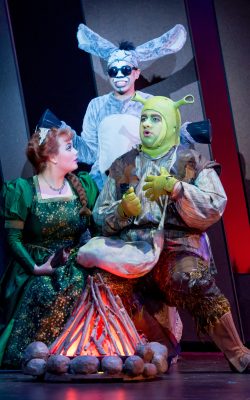 Photo from the Issaquah production of Shrek the Musical.
